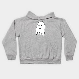 Cute Ghost, Ignorant Doodle Tattoo Kids Hoodie